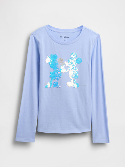 Mavi Gap × Disney Relaxed Flippy-sequin Grafik T-shirt