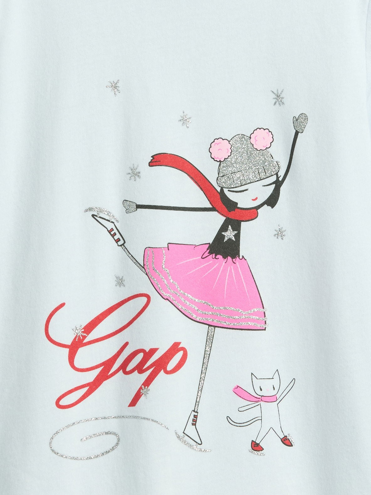 Açık Mavi Gap Logo T-shirt