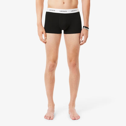 Lacoste Erkek 3'lü Siyah Boxer
