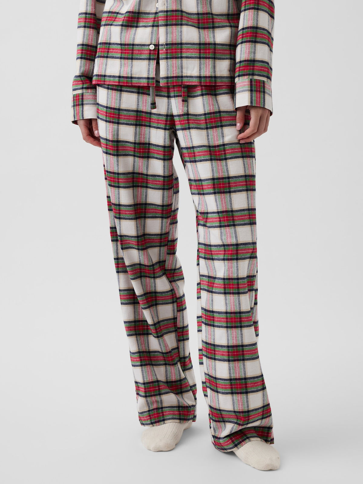 Çok Renkli Softest Flannel Pijama Altı
