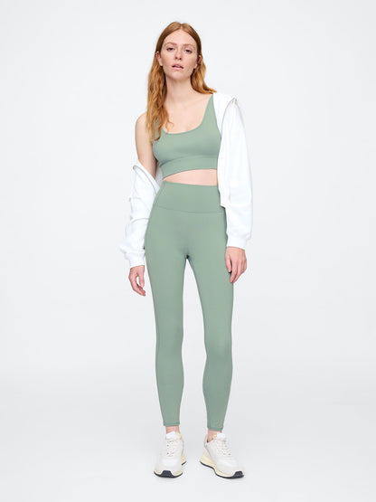 Yeşil Gapfit Sky High Studio Full-length Legging Tayt