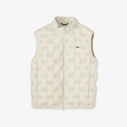 Lacoste Erkek Dik Yaka Açık Gri Yelek