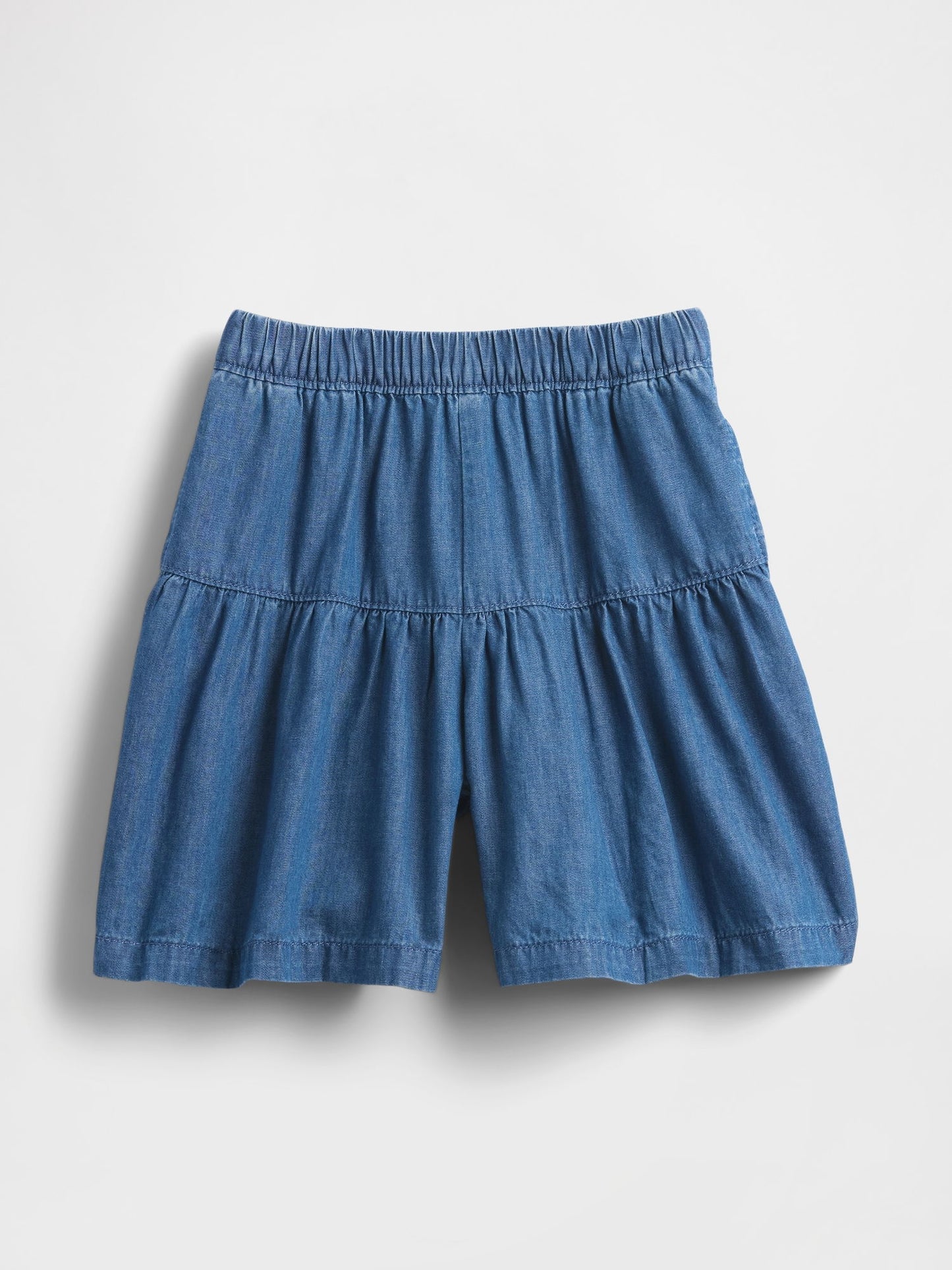Mavi Pull-on Culotte Şort