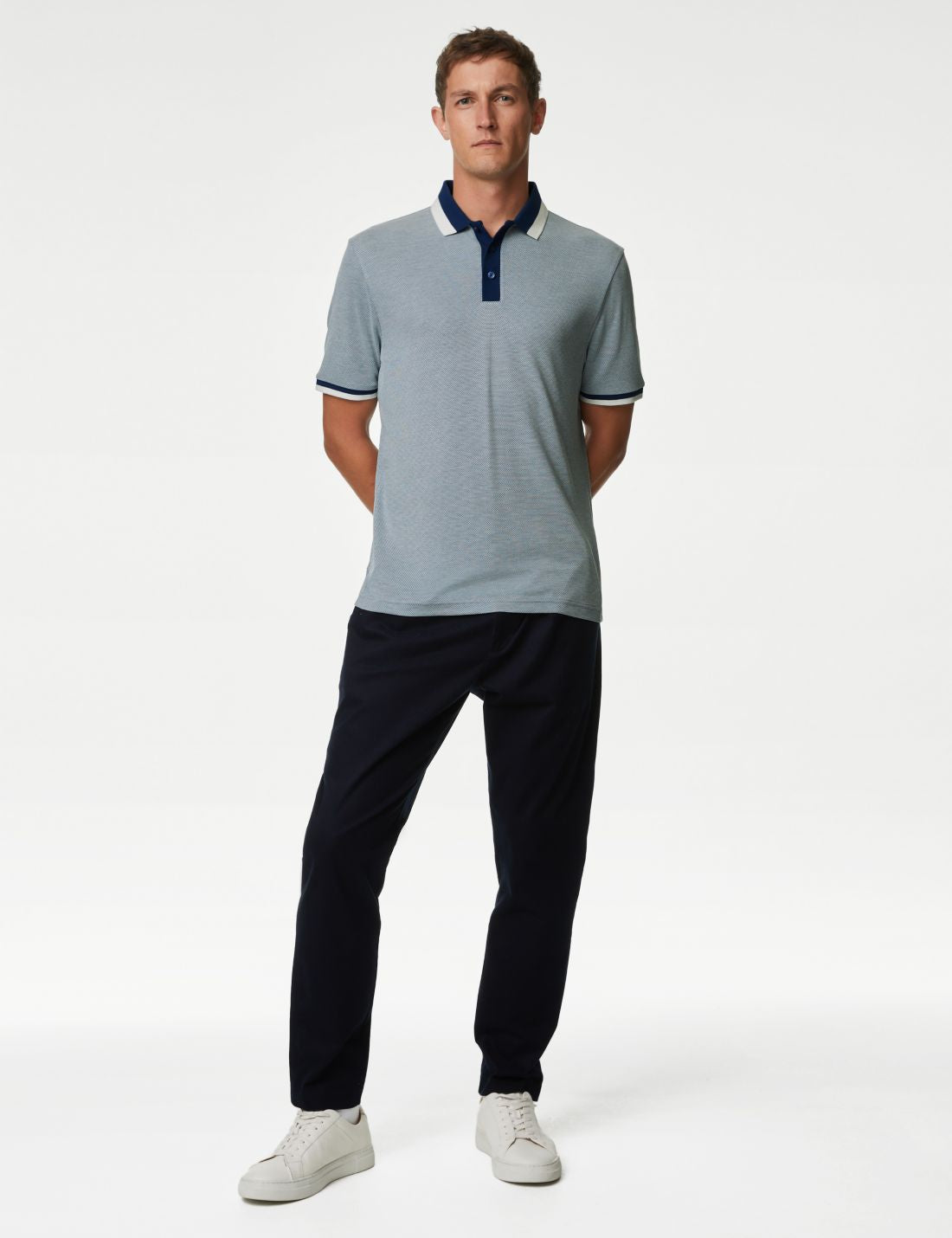 Regular Fit Kısa Kollu Polo Yaka T-shirt