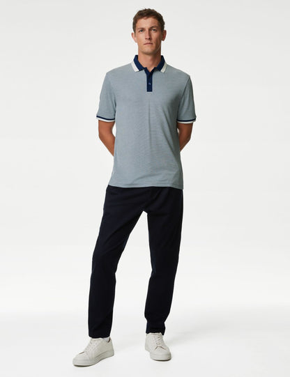Regular Fit Kısa Kollu Polo Yaka T-shirt