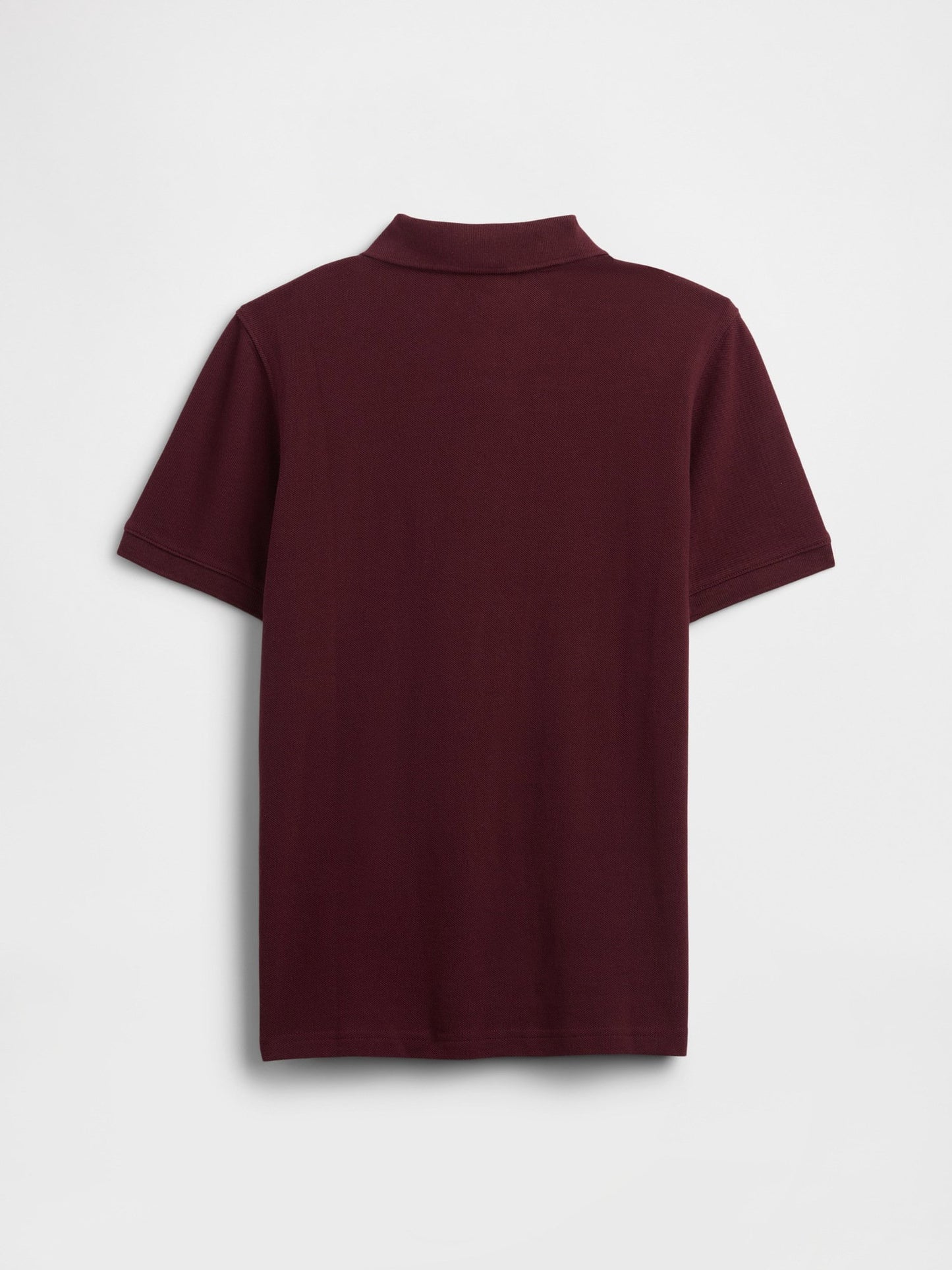 Bordo Pique Polo T-shirt