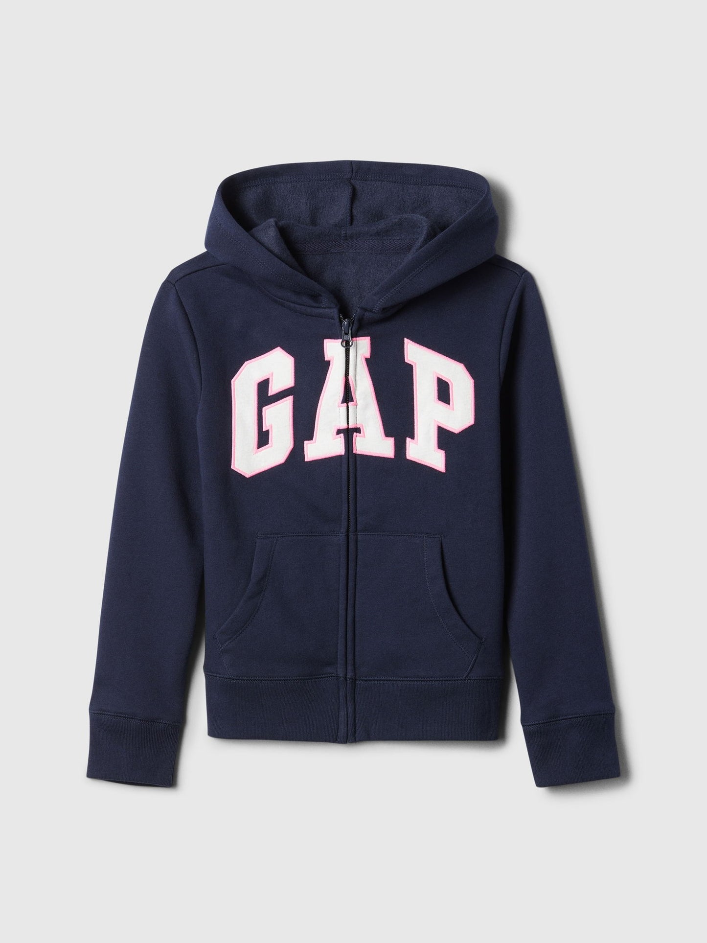 Lacivert Gap Logo Fermuarlı Sweatshirt