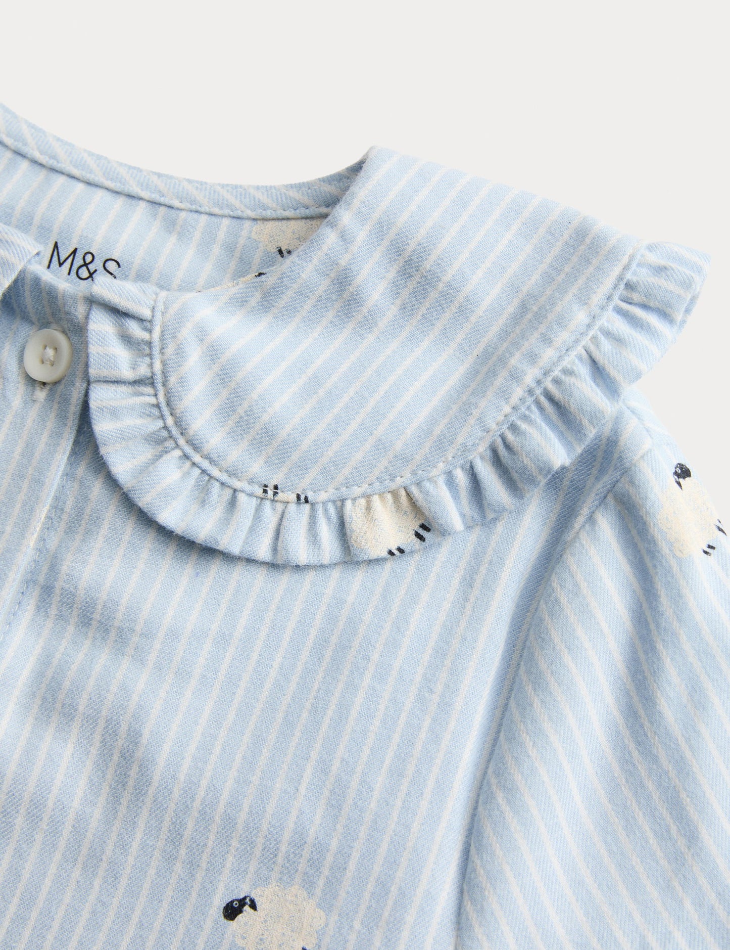 Pamuklu Desenli Pijama Takımı