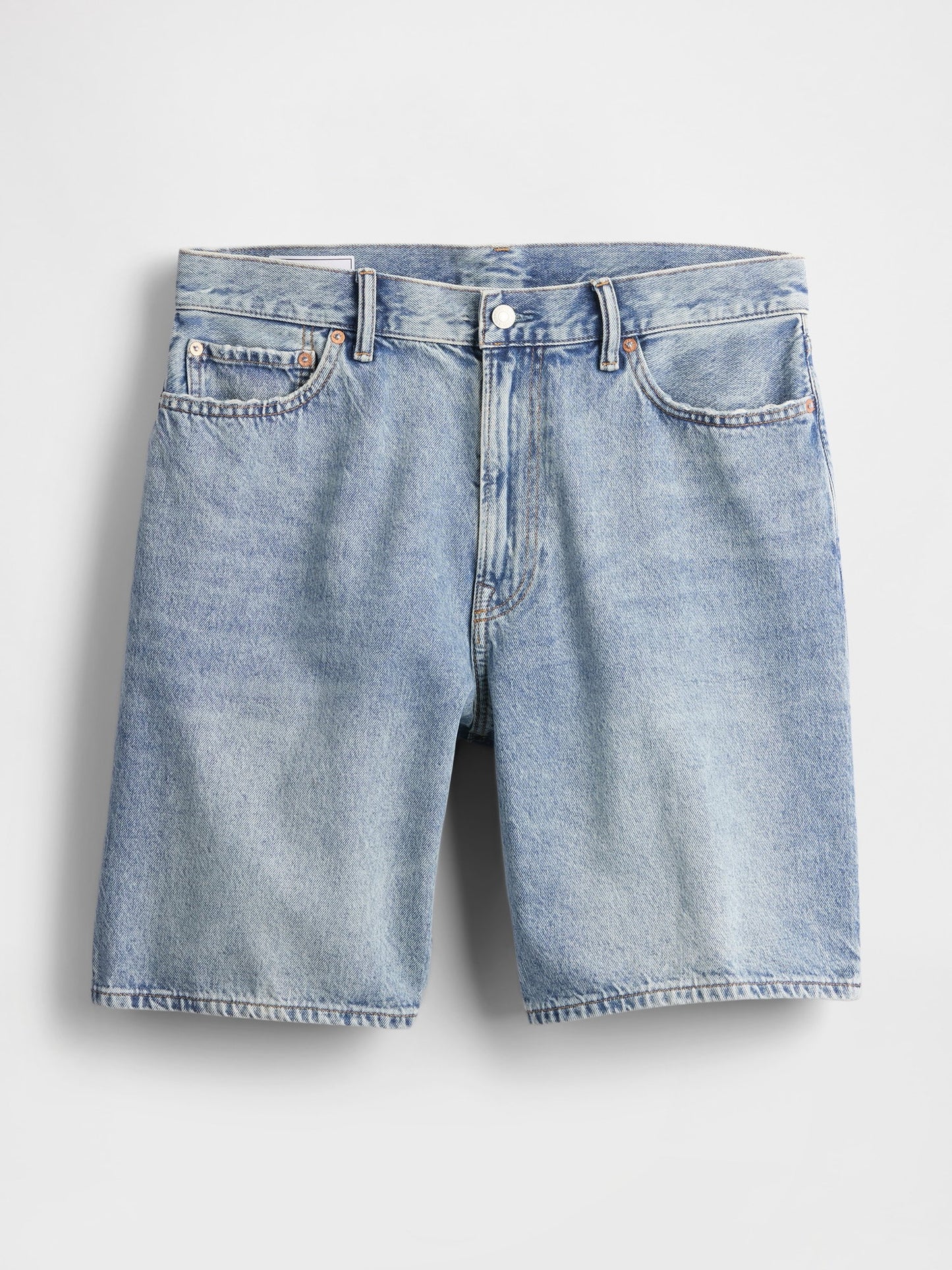 Açık Mavi '90s Loose Denim Şort
