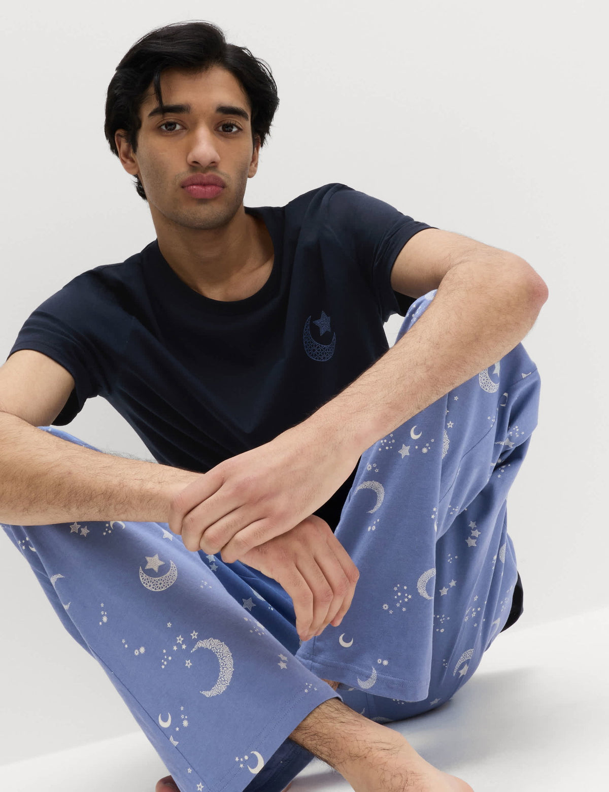 Desenli Pijama Takımı