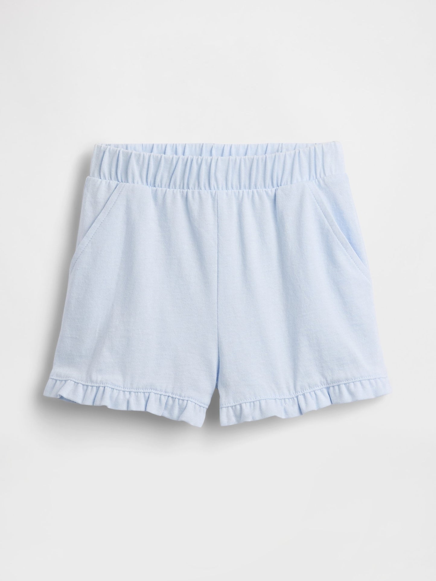 Açık Mavi Mix & Match Pull-on Ruffle Şort