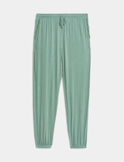 Dantel Detaylı Pijama Altı