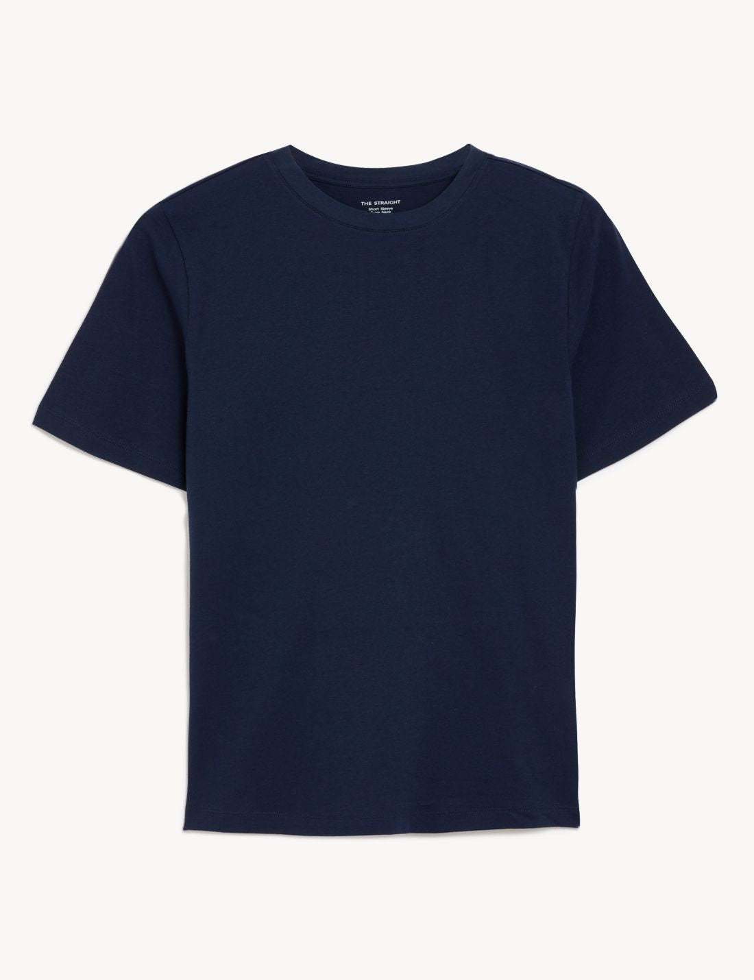Saf Pamuklu Kısa Kollu T-shirt