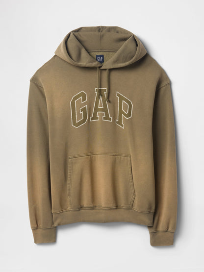 Yeşil Vintage Soft Oversize Gap Logo Sweatshirt