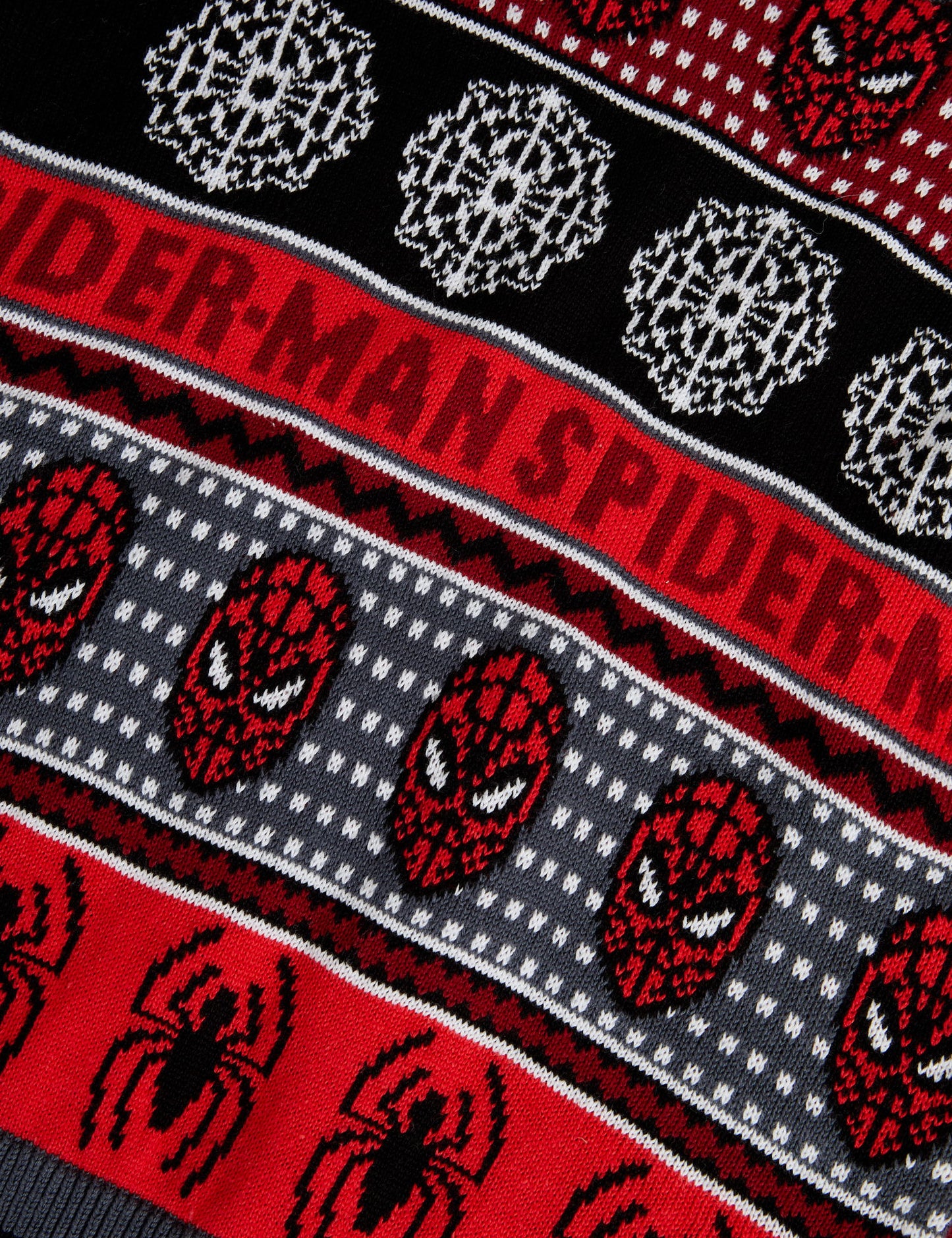 Saf Pamuklu Spider-man:trade_mark: Kazak (2-8 Yaş)
