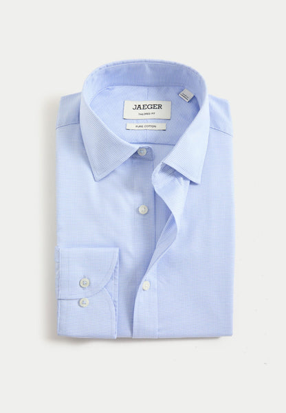 Saf Pamuklu Tailored Fit Gömlek
