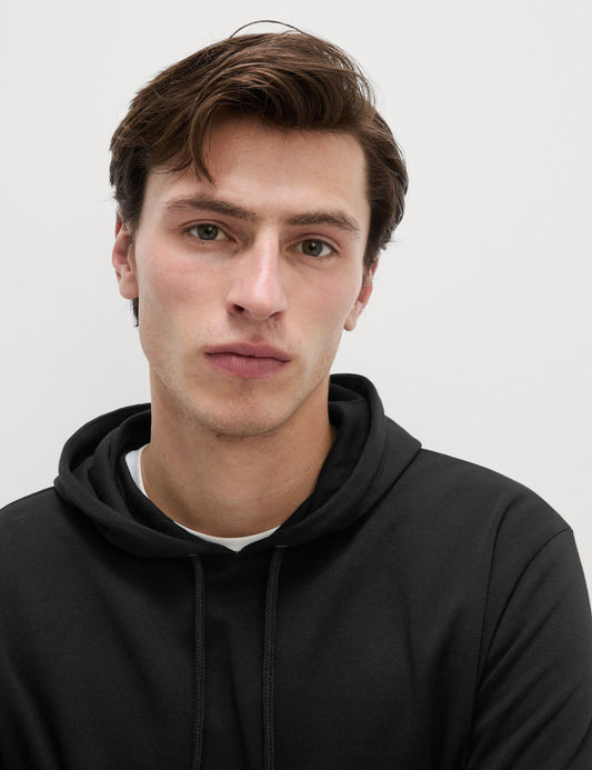Pamuk Karışımlı Kapüşonlu Sweatshirt
