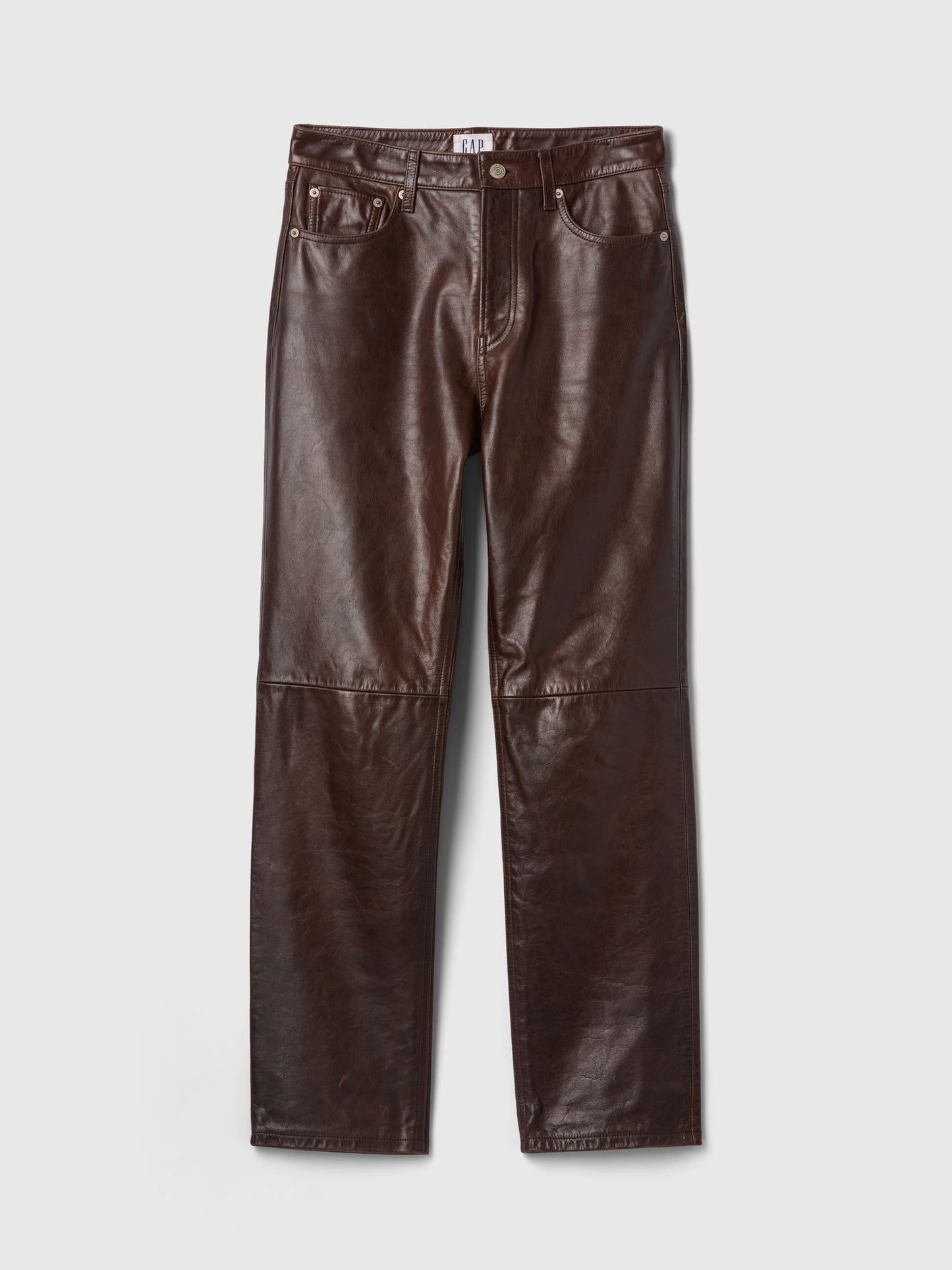 Kahverengi Gap × Cult Gaia Deri Pantolon