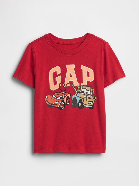 Kırmızı Disney Cars Logo T-shirt