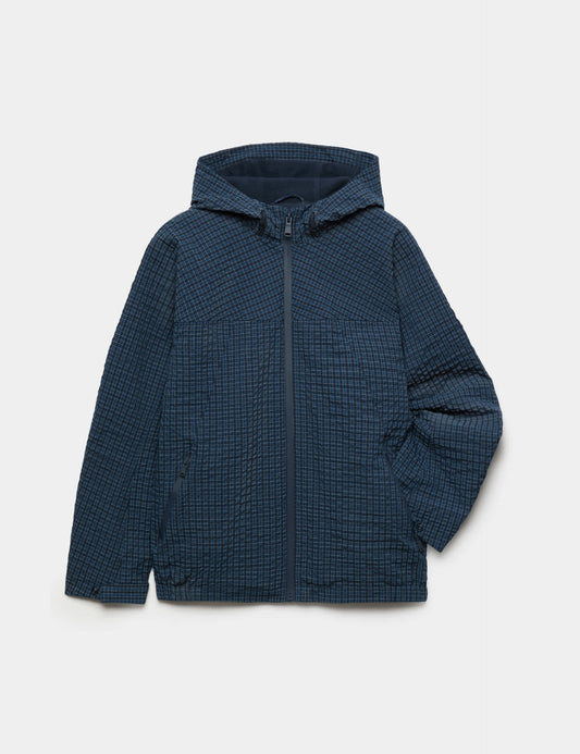 Stormwear™ Ekose Kapüşonlu Çocuk Mont