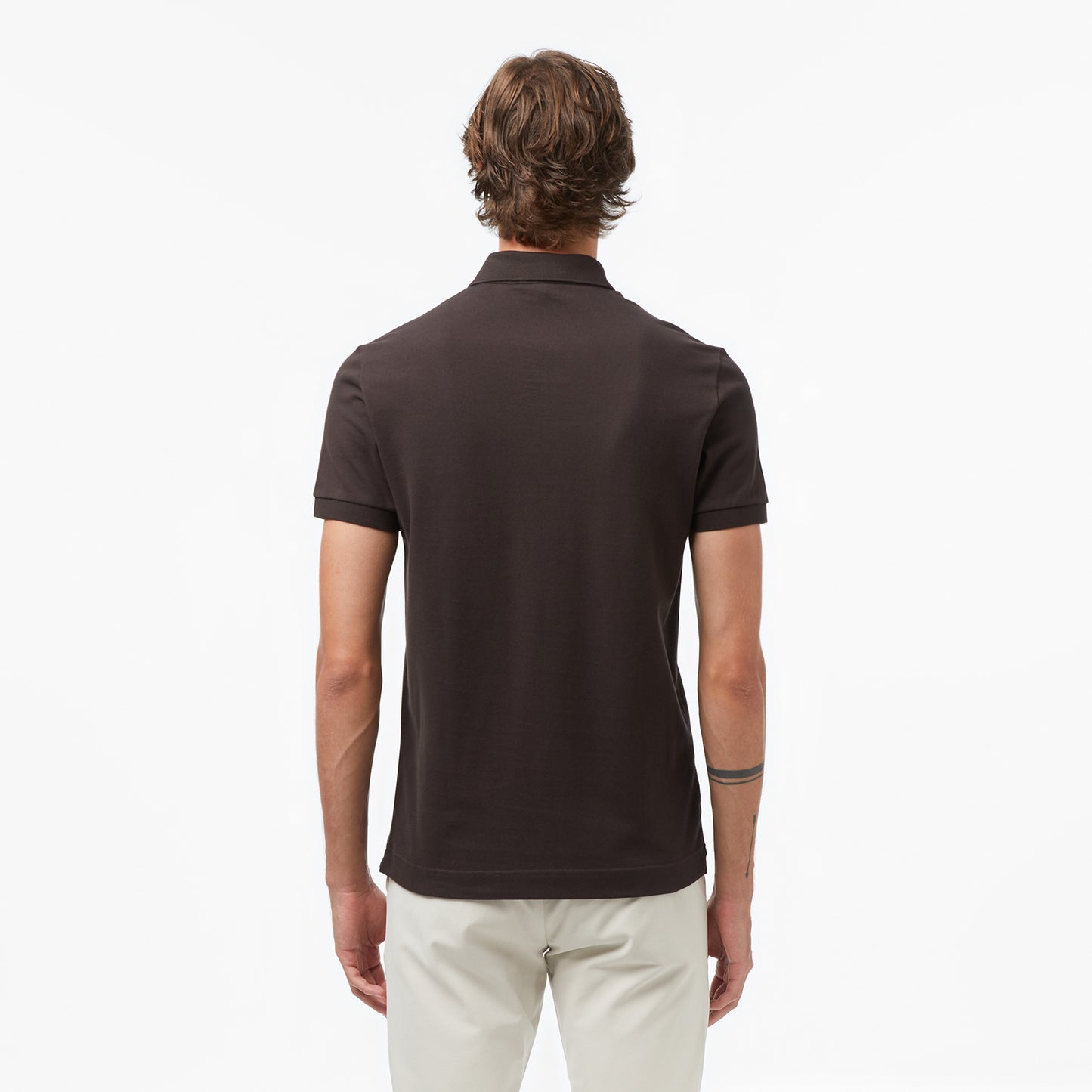 Lacoste Erkek Regular Fit Kahverengi Polo