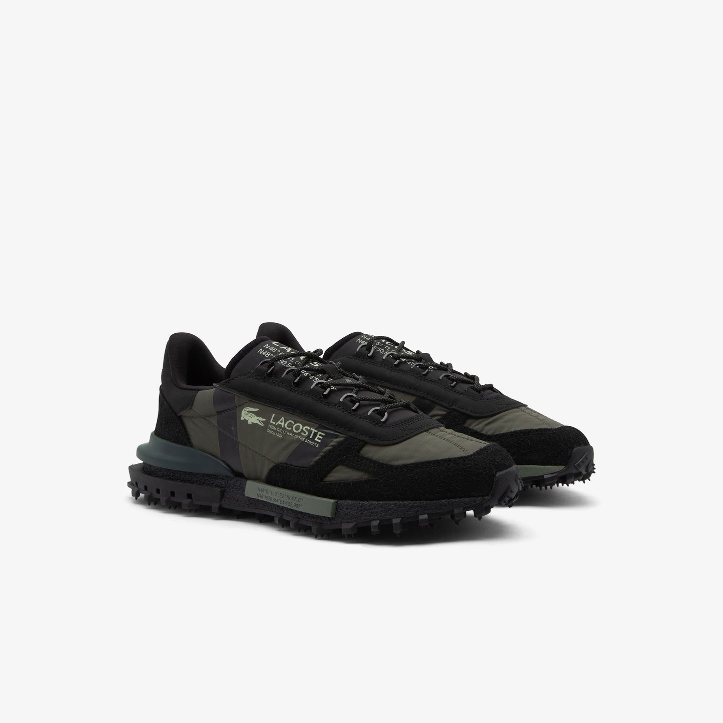 Lacoste Elite Active Erkek Siyah Sneaker