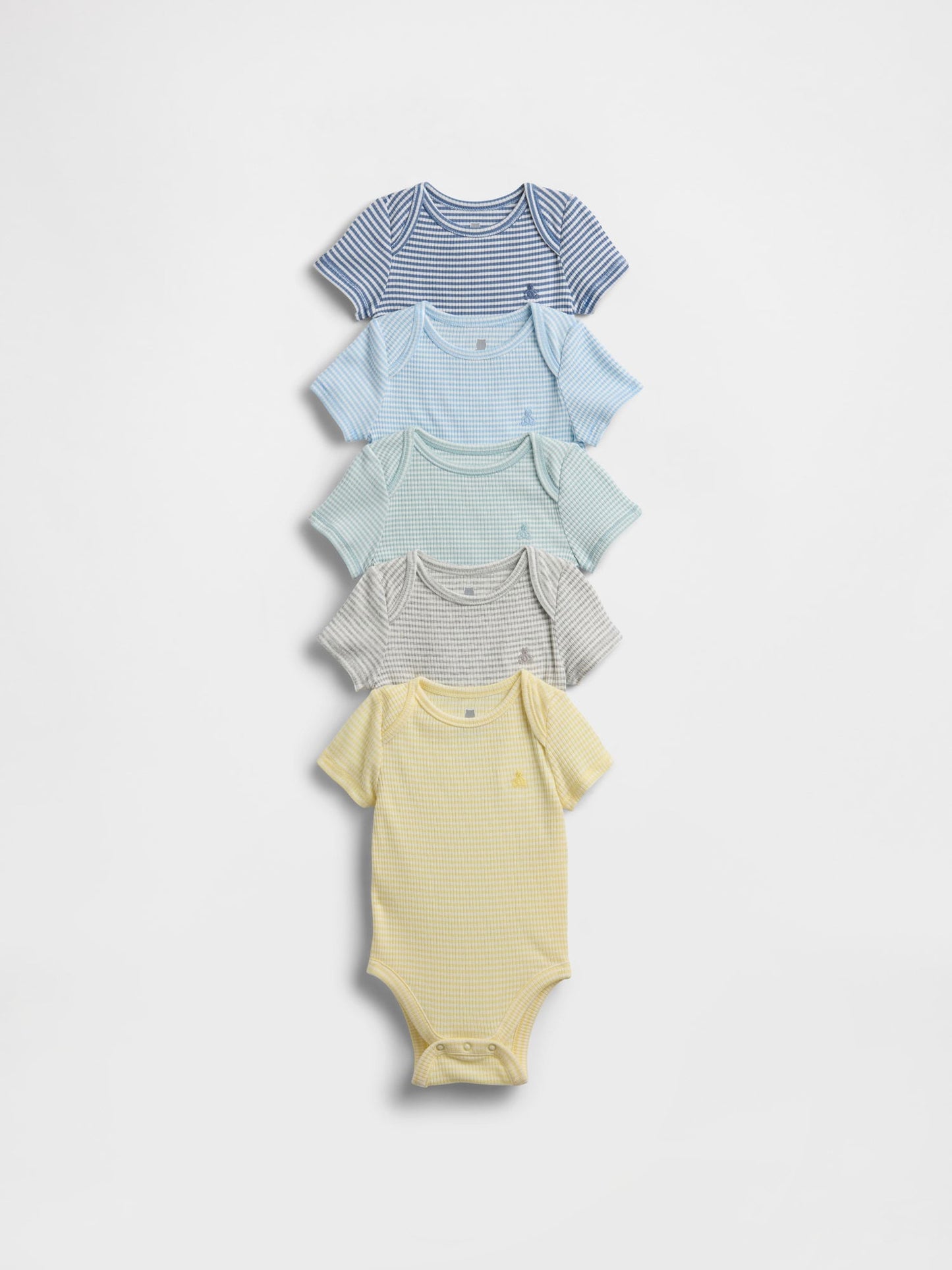 Çok Renkli First Favorites Tinyrib Bodysuit (5’li)