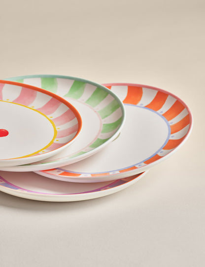 4’lü Summer Brights Icon Servis Tabağı Seti