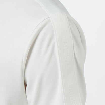 Lacoste Erkek Oversize Fit Bisiklet Yaka Beyaz T-shirt