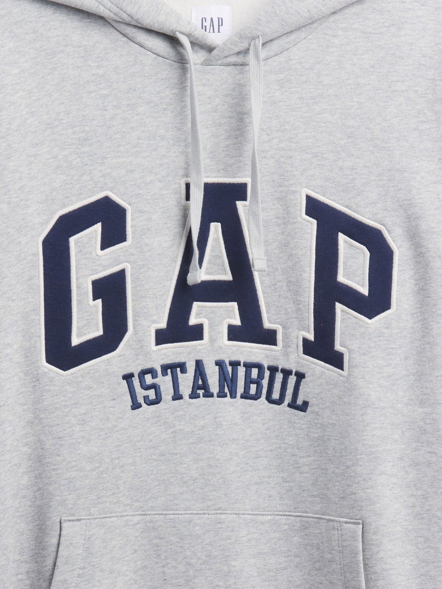 Gri Relaxed Gap Istanbul Logo Sweatshirt