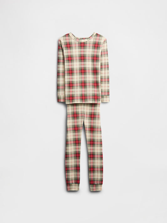 Kırmızı Gap %100 Organik Pamuk Pijama Takımı
