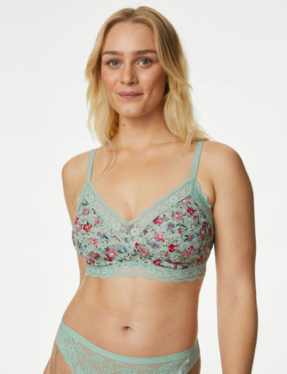 Dantel Detaylı Balensiz Bralet