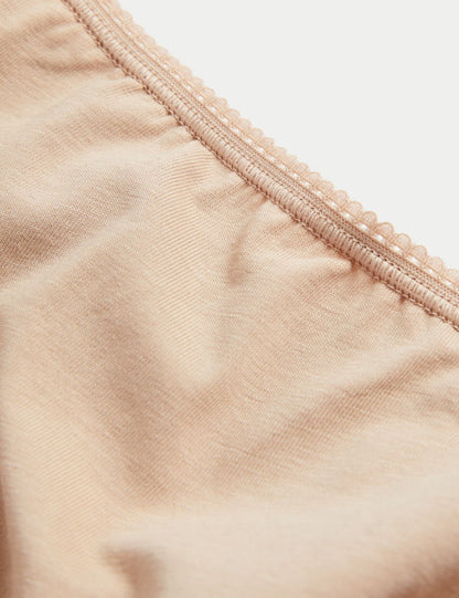 5'li Cotton Lycra:registered: High Leg Külot Seti