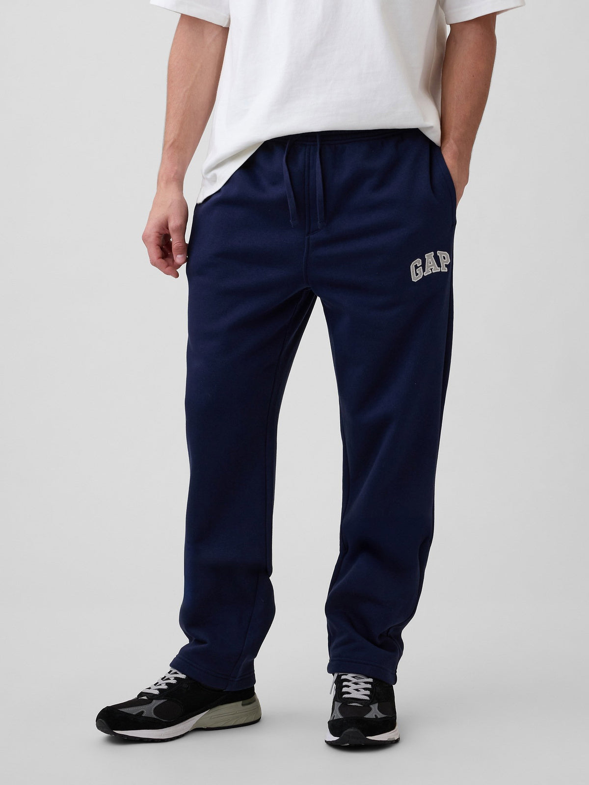 Lacivert Gap Logo Straight-leg Eşofman Altı