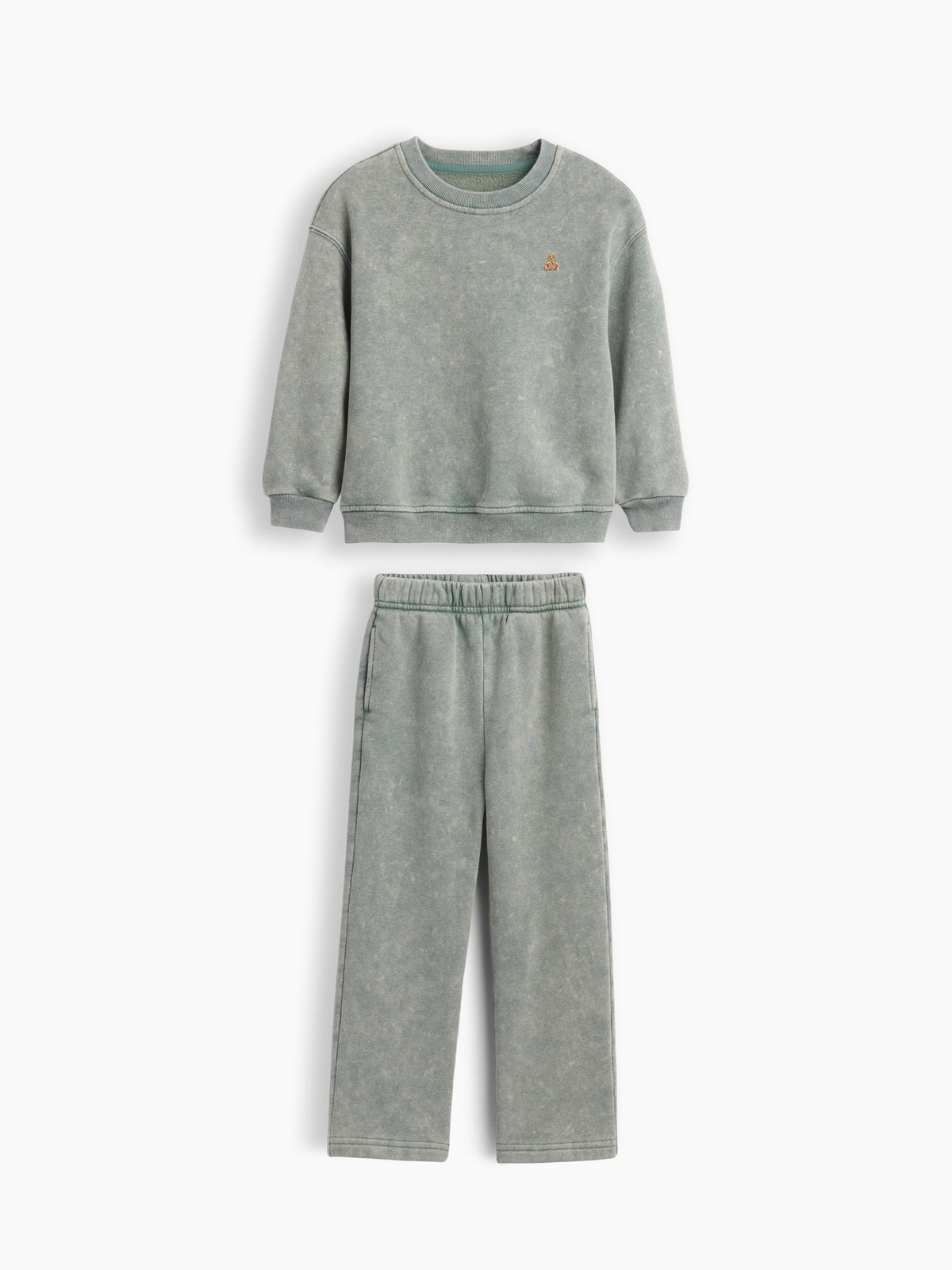 Yeşil Bebek & Küçük Çocuk Vintagesoft Sweat Seti