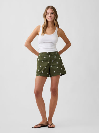 Haki 5 Mid Rise Downtown Khaki Şort