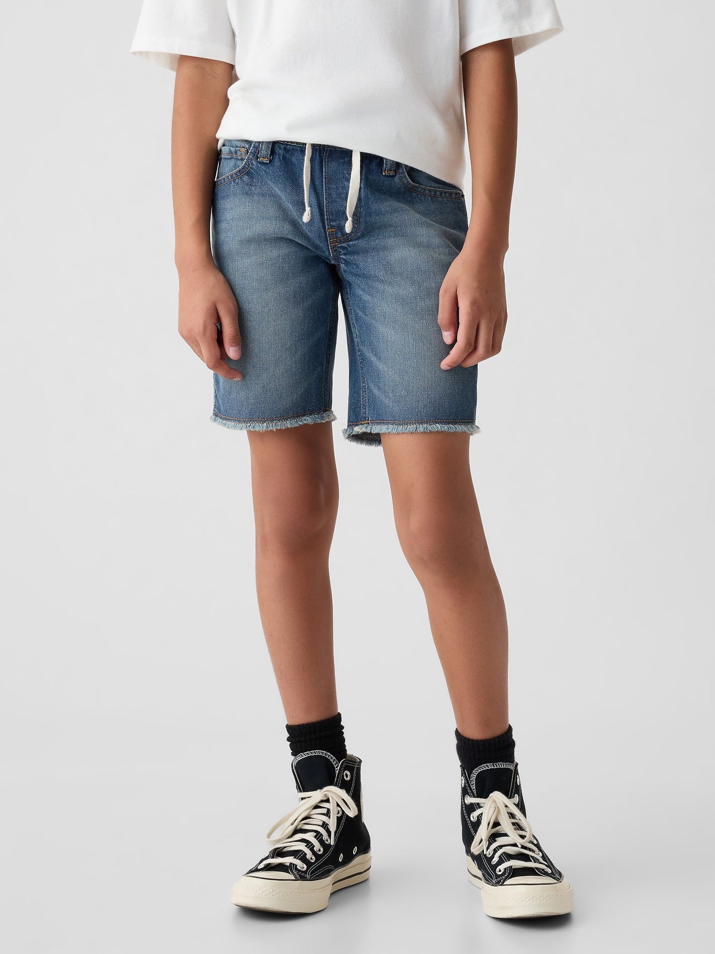 Mavi Slim Denim Pull-on Şort