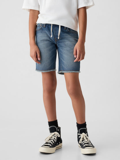 Mavi Slim Denim Pull-on Şort