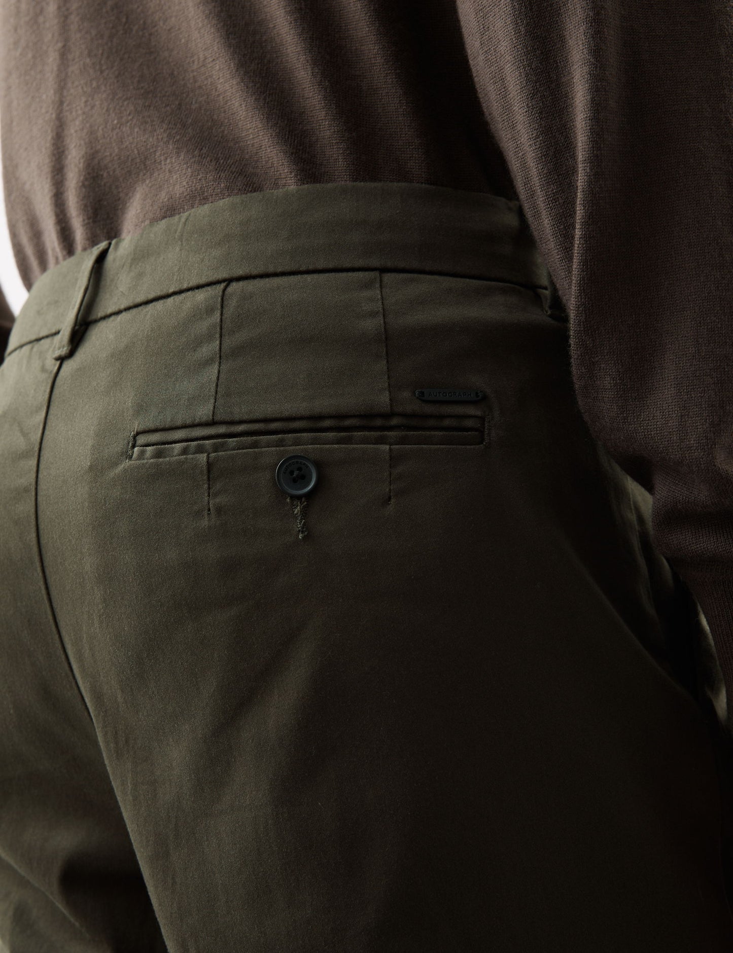 Tapered Fit Chino Pantolon