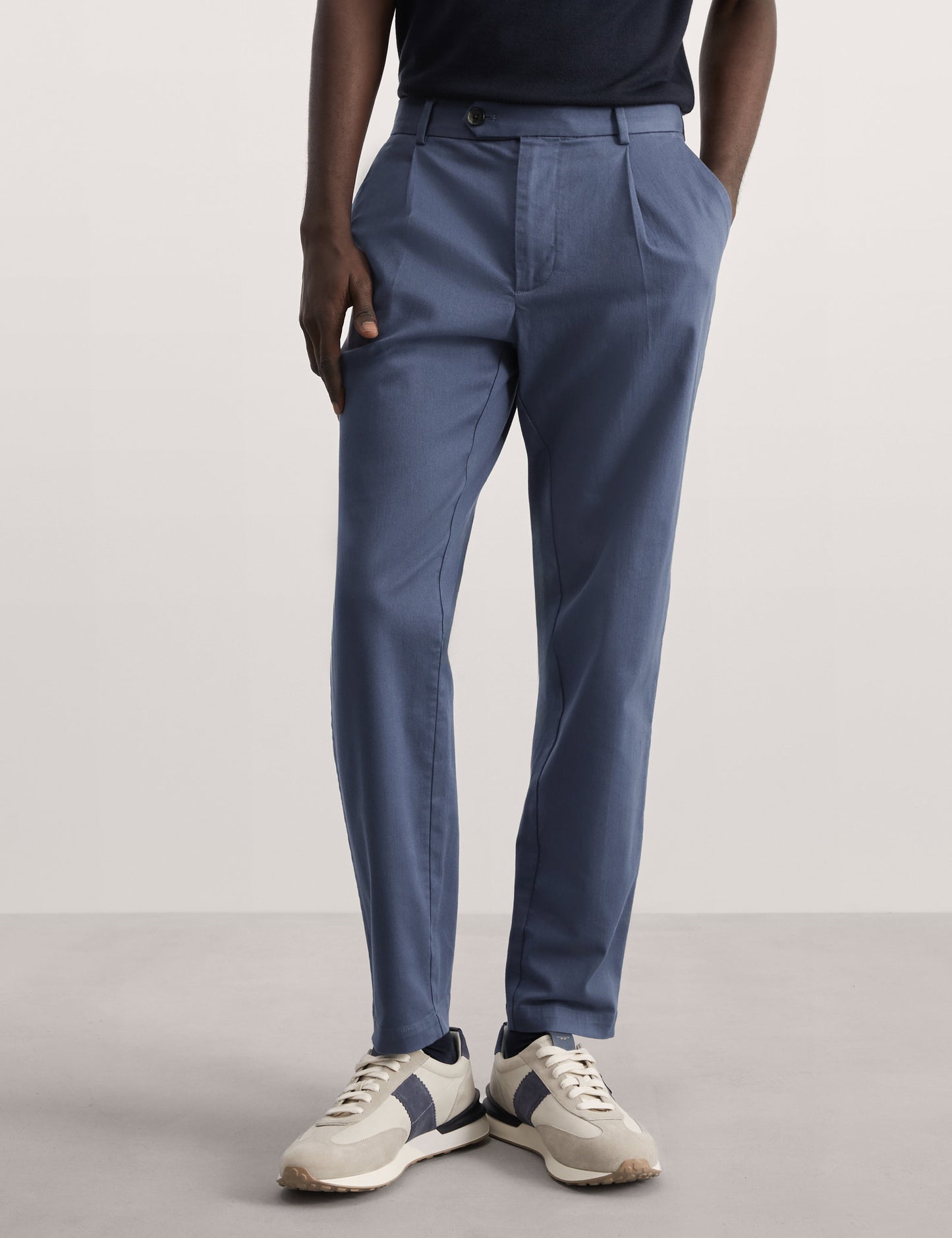 Tapered Fit Italian Chino Pantolon