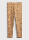 Kahverengi Cozy Legging Tayt