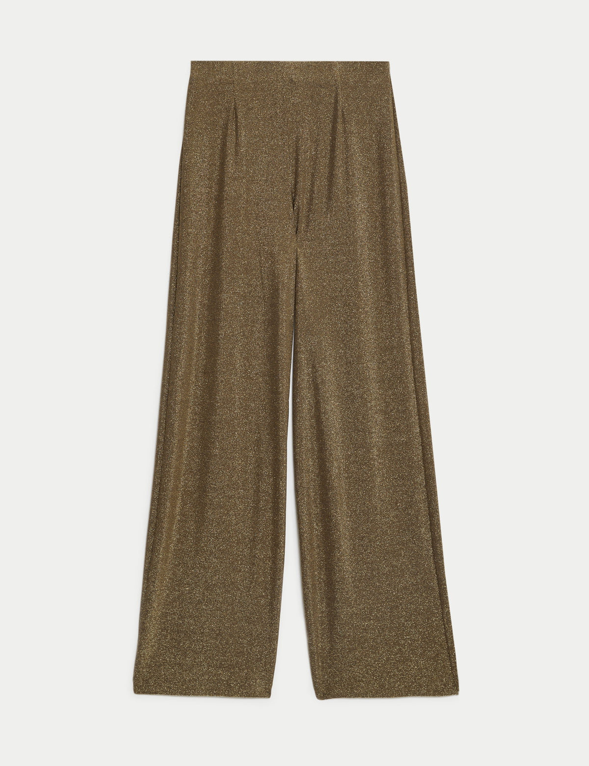 Parıltılı Wide Leg Pantolon