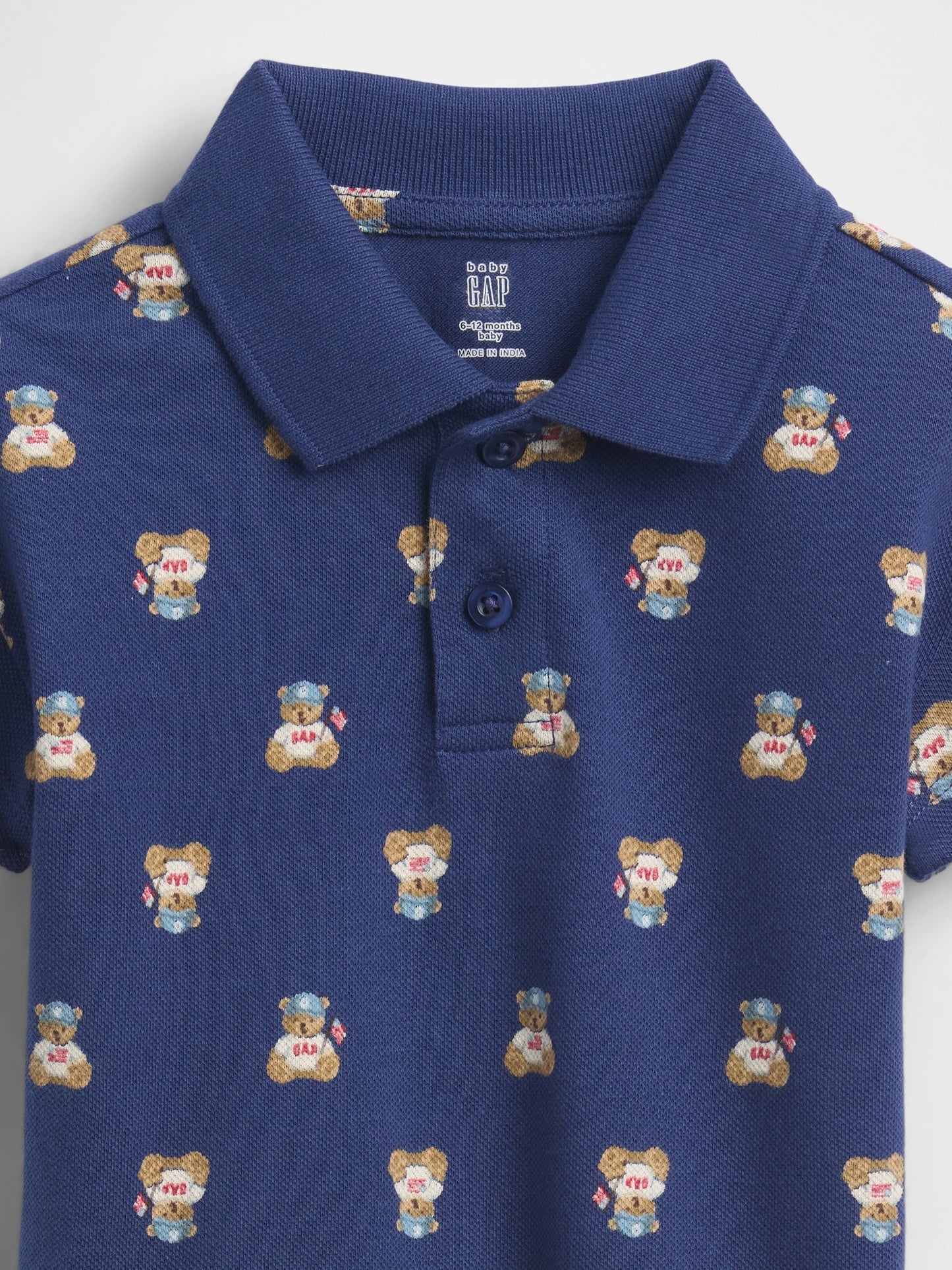Mavi Baby Brannan Bear Pique Polo Outfit Set
