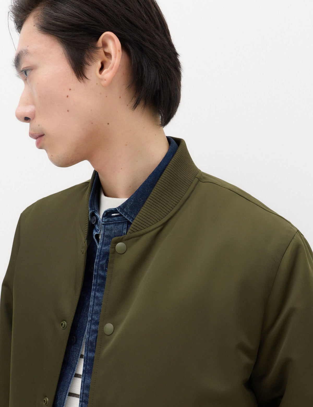 Saten Bomber Ceket