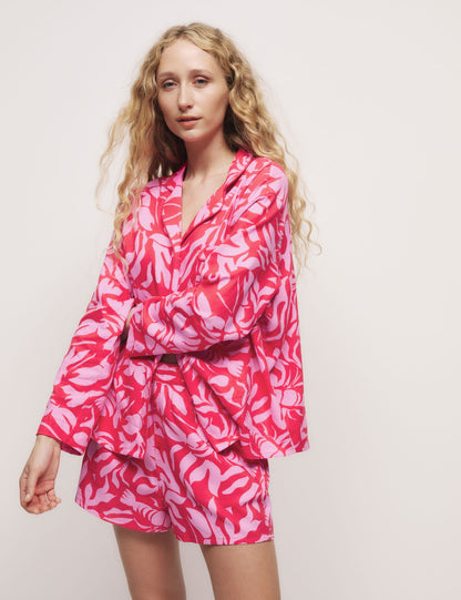 Regular Fit Şortlu Pijama Altı