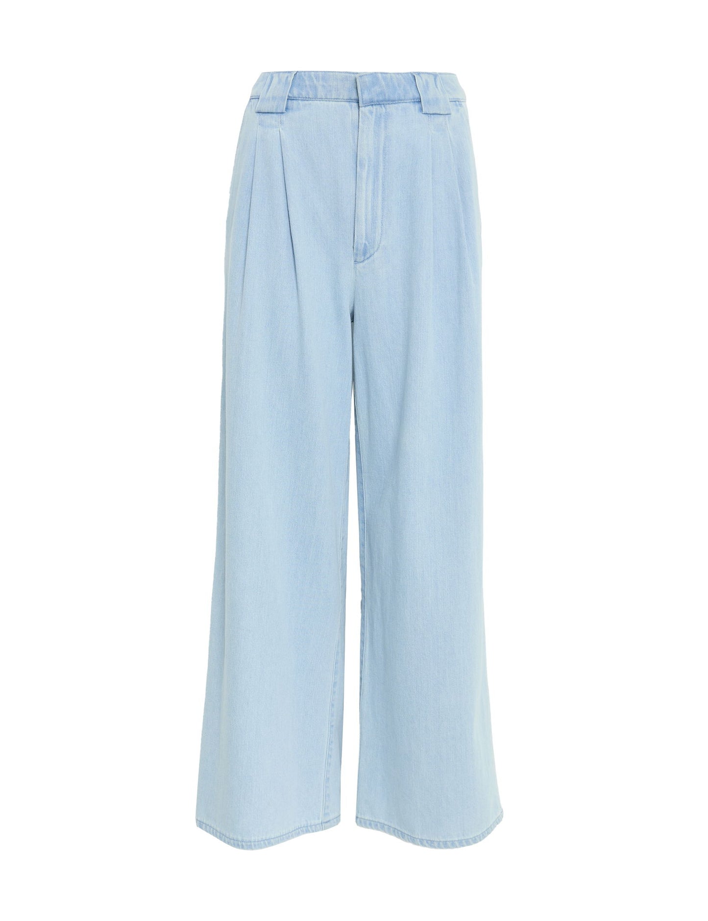 Yüksek Bel Tailored Wide Leg Jean
