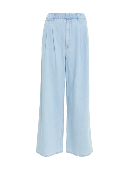 Yüksek Bel Tailored Wide Leg Jean