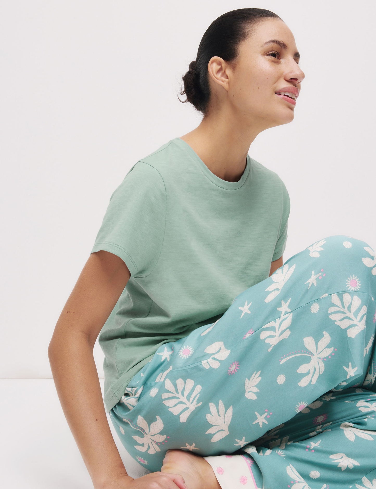Pamuk Karışımlı Cool Comfort Pijama Üstü