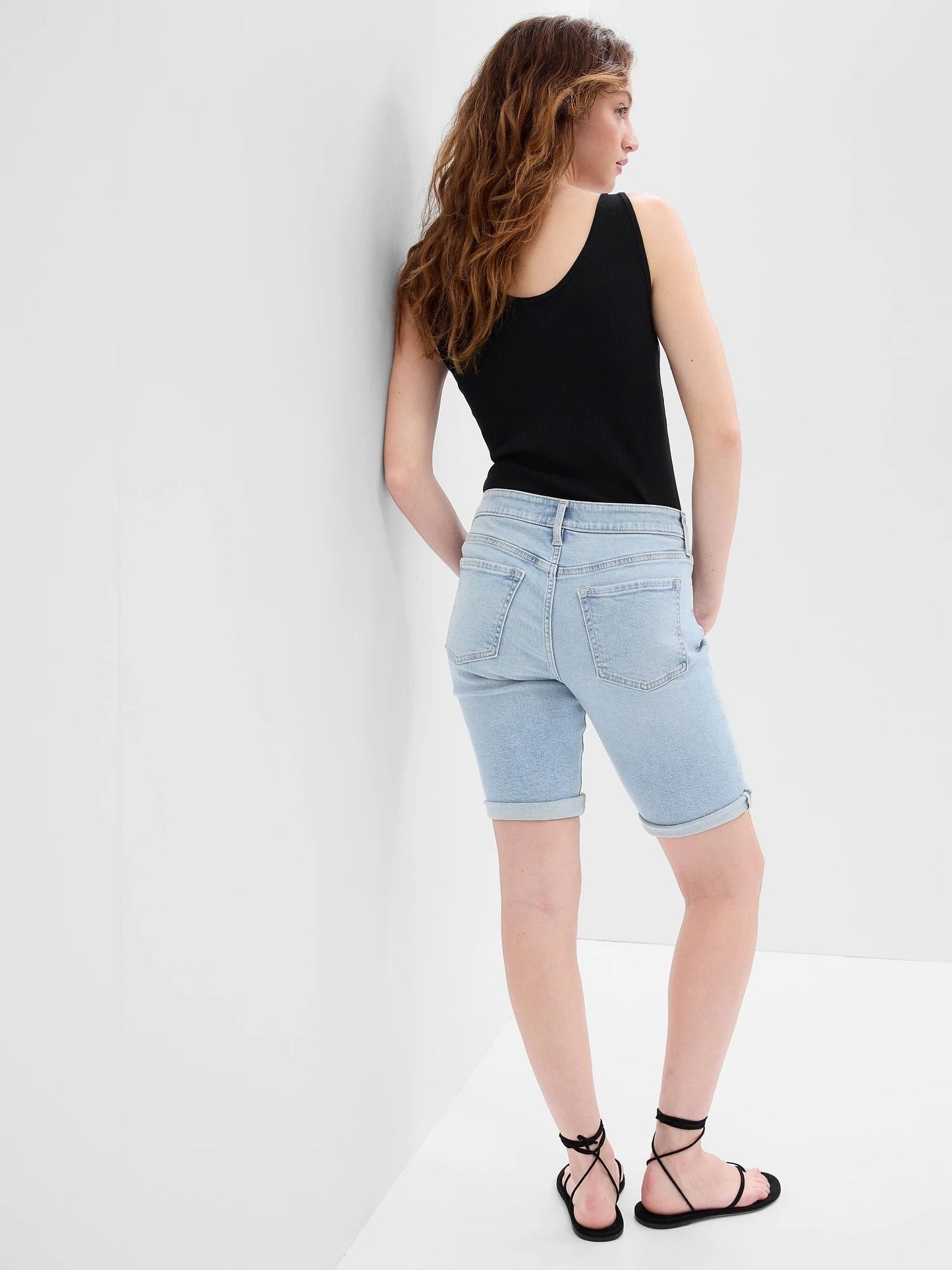 Açık Mavi Denim Şort