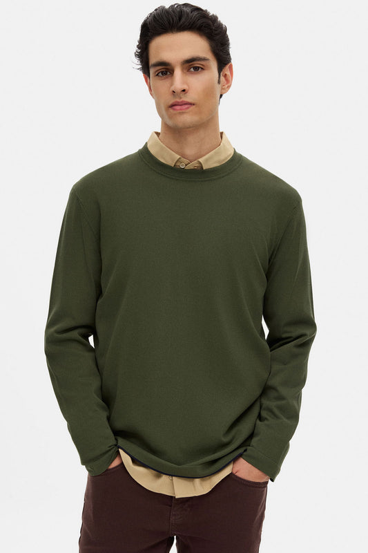 Tween Slim Fit Haki Rayon Kazak